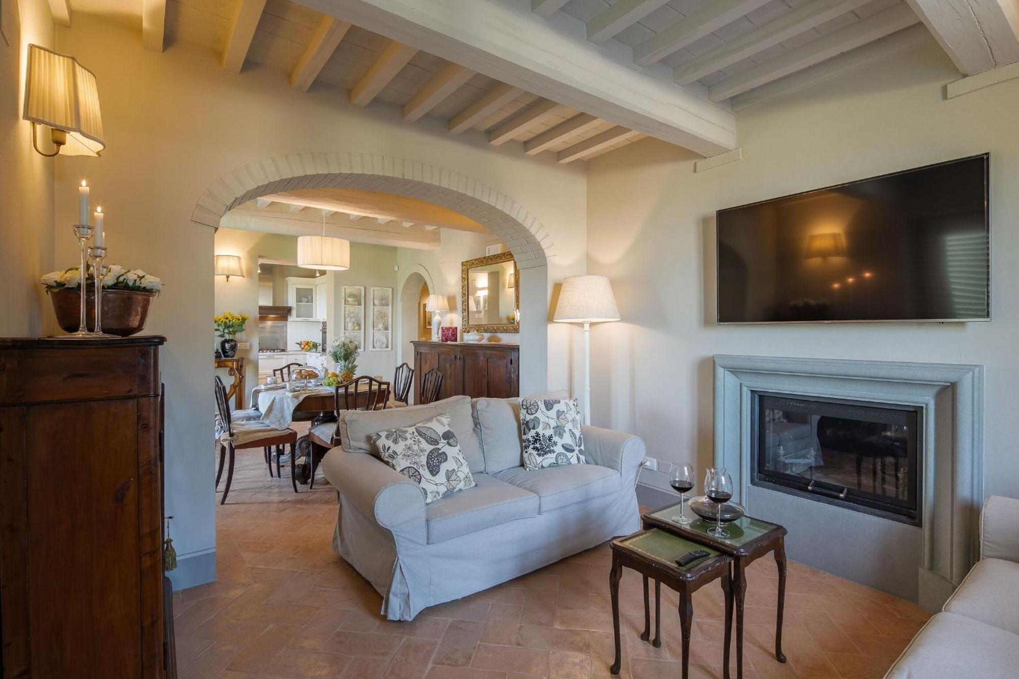 Villa Chiara Cortona Buitenkant foto