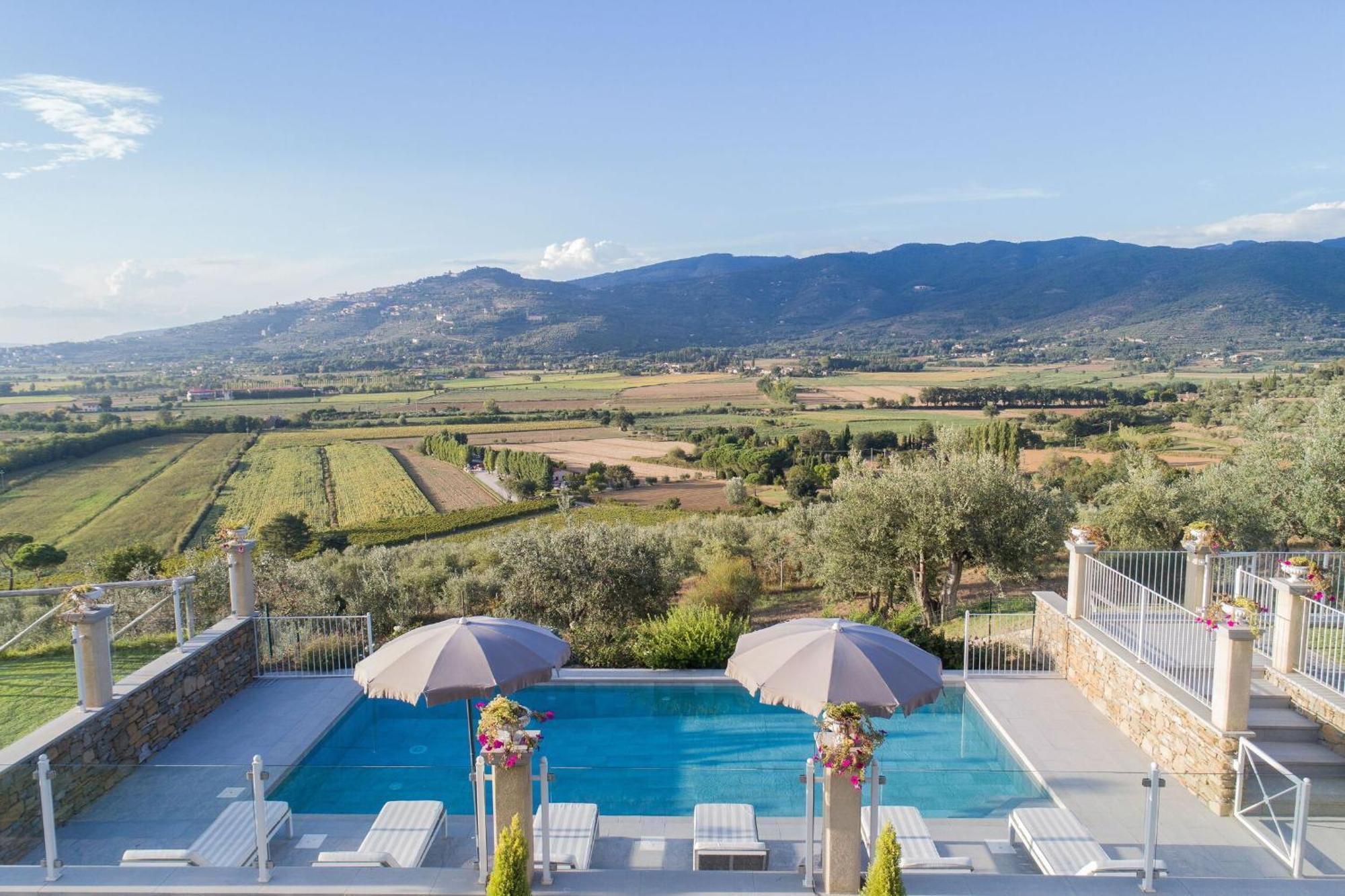 Villa Chiara Cortona Buitenkant foto
